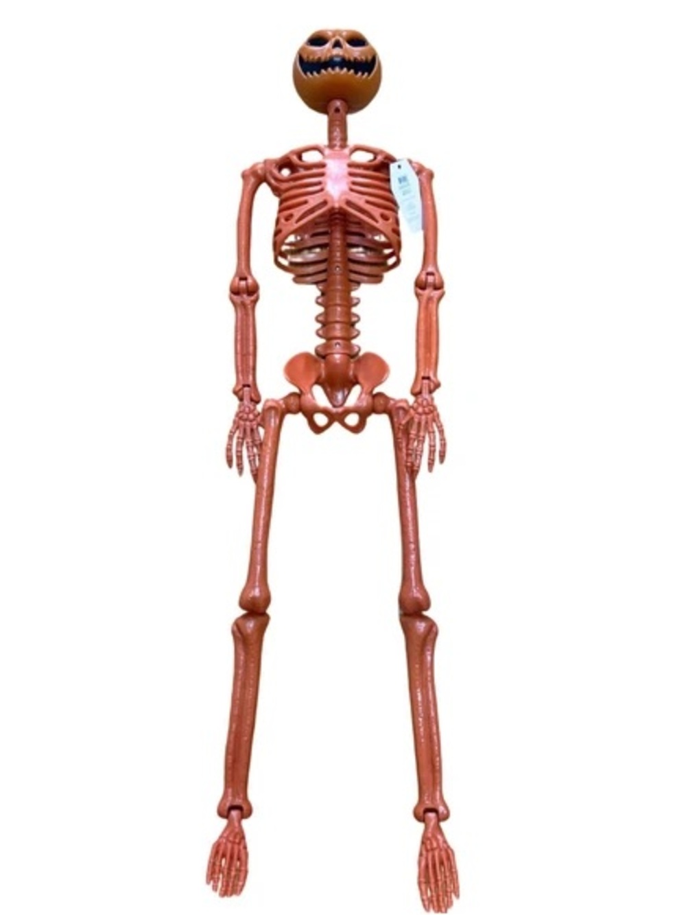 Orange Halloween Skeleton Decoration - Home Accents